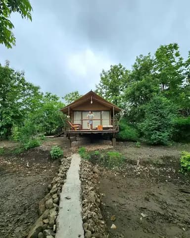 glamping tent madhuban eco retreat 1