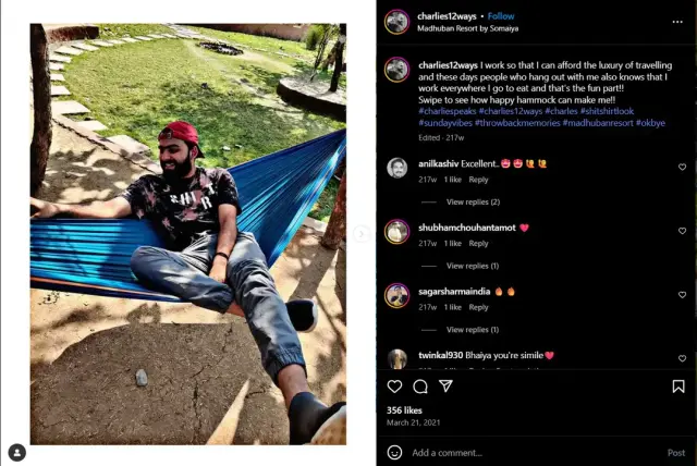 charlies12ways customer review for madhuban eco retreat