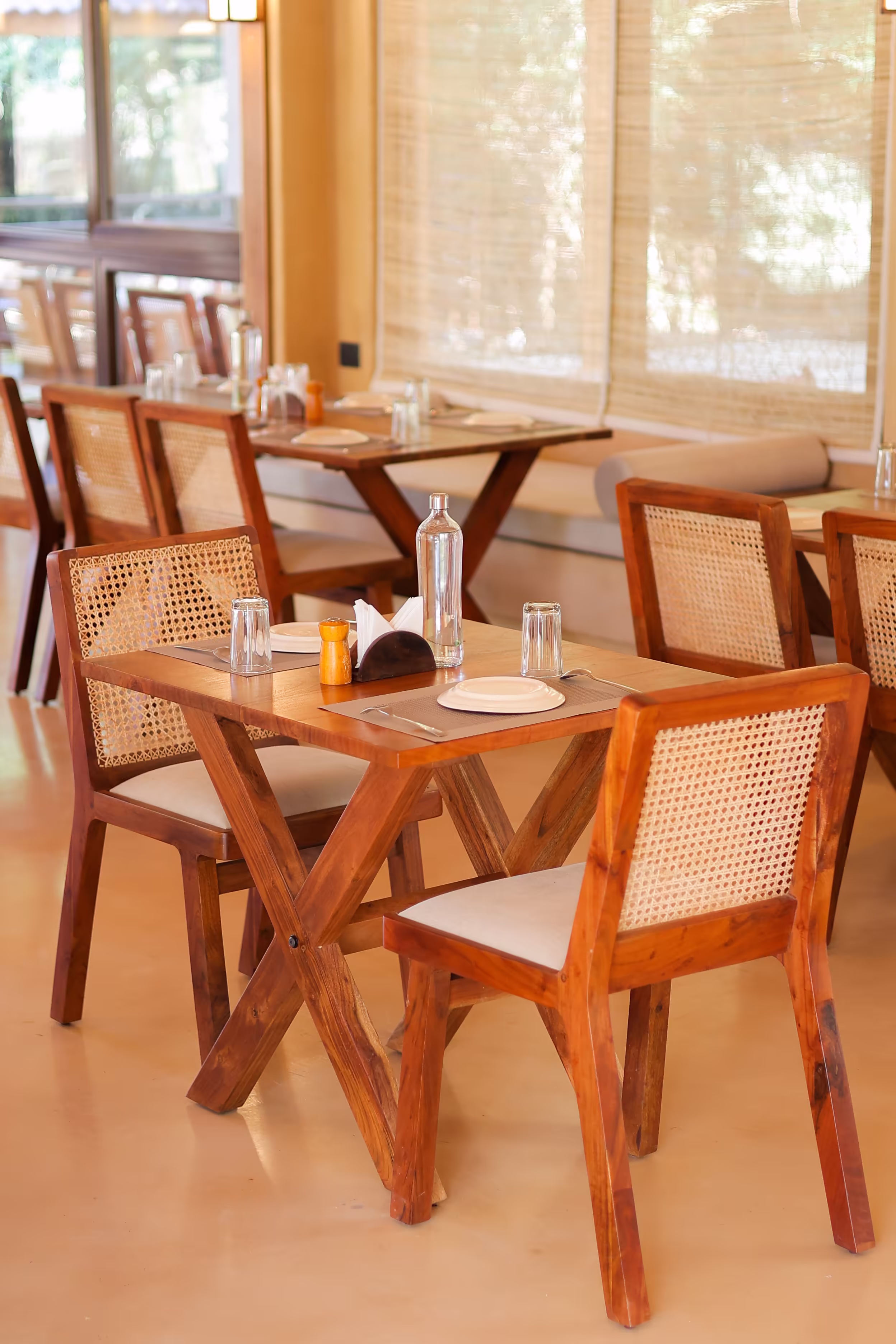 dinning area image 6 madhuban eco retreat bhopal