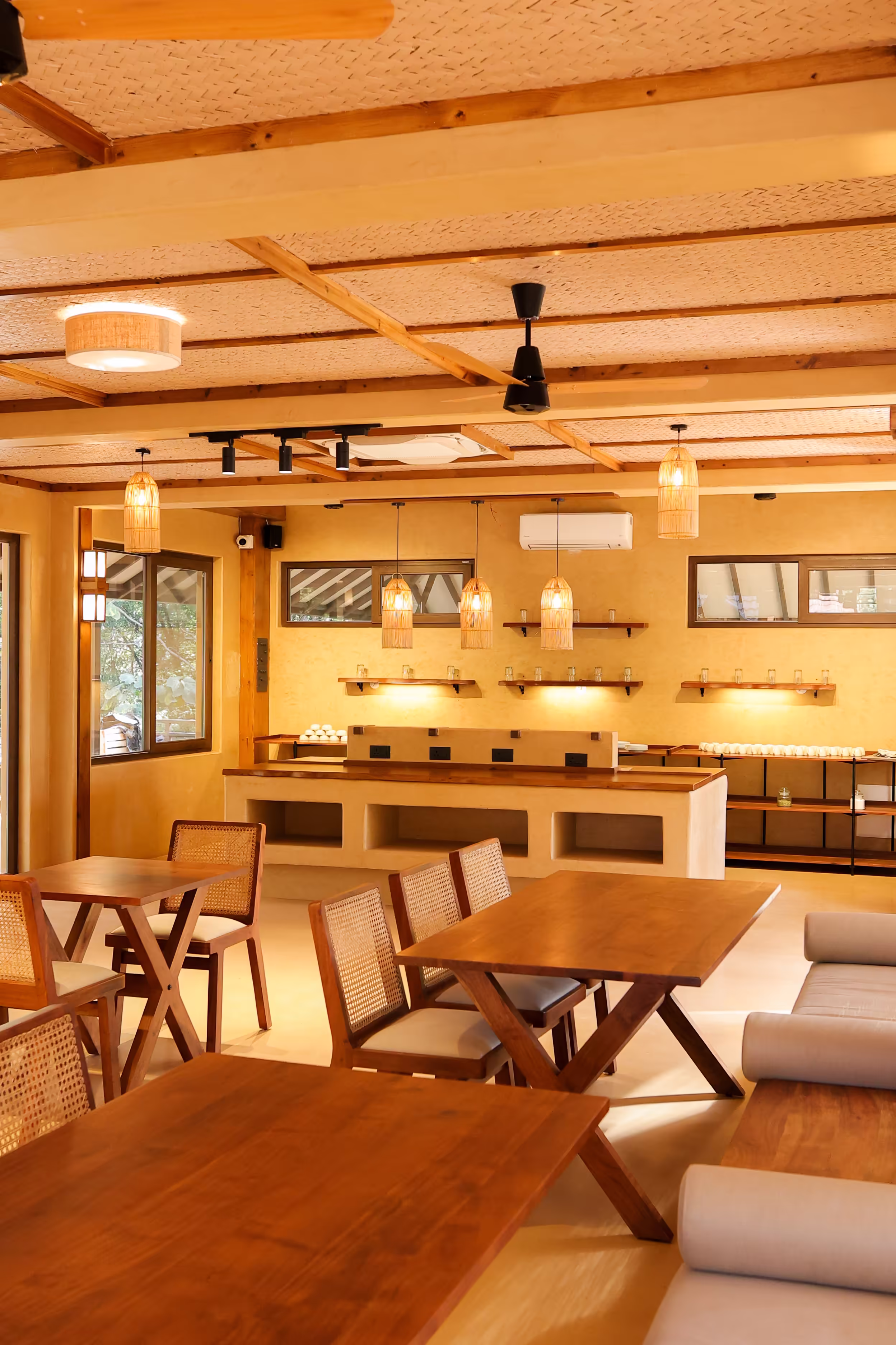 dinning area image 8 madhuban eco retreat bhopal