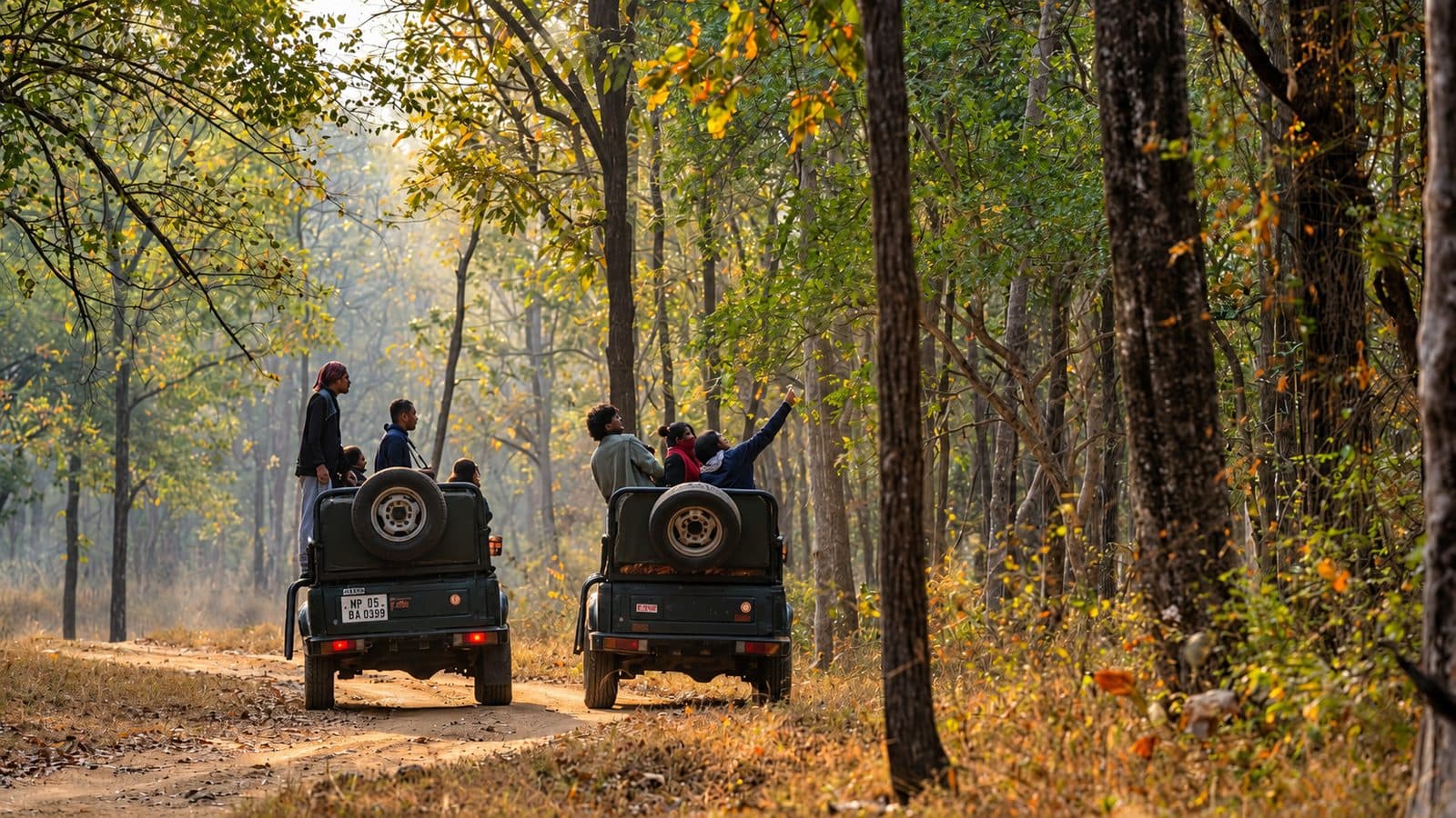 Jungle safari in Ratapani Tiger Reserve